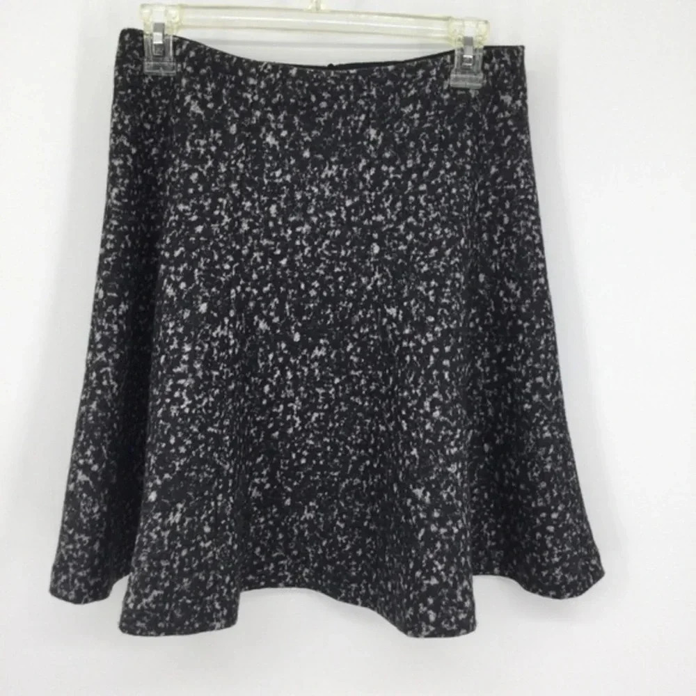 Nanette Lepore Wool Blend Skater Skirt
